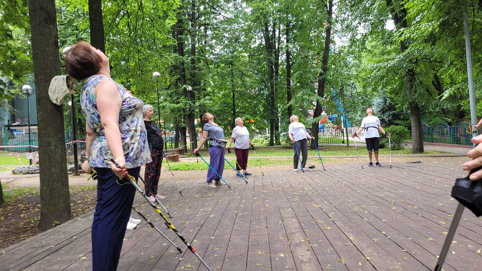 активное долголетие; скандинавская ходьба; здоровье; видное
