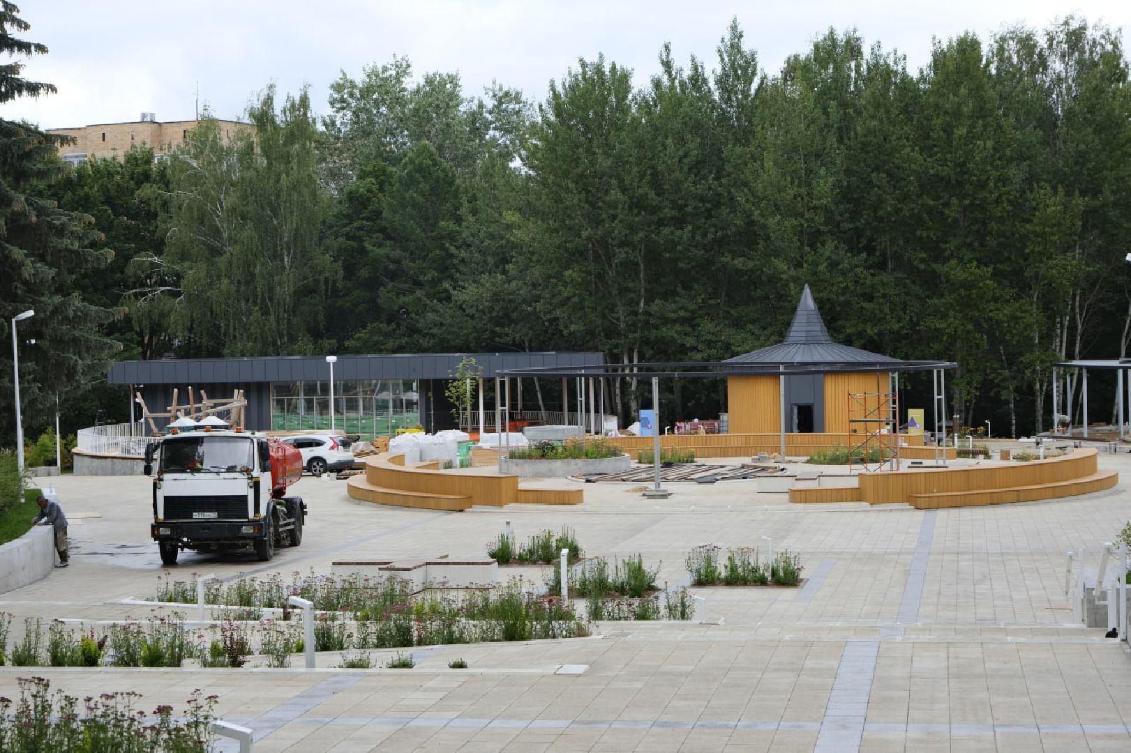 Пущино, благоустройство