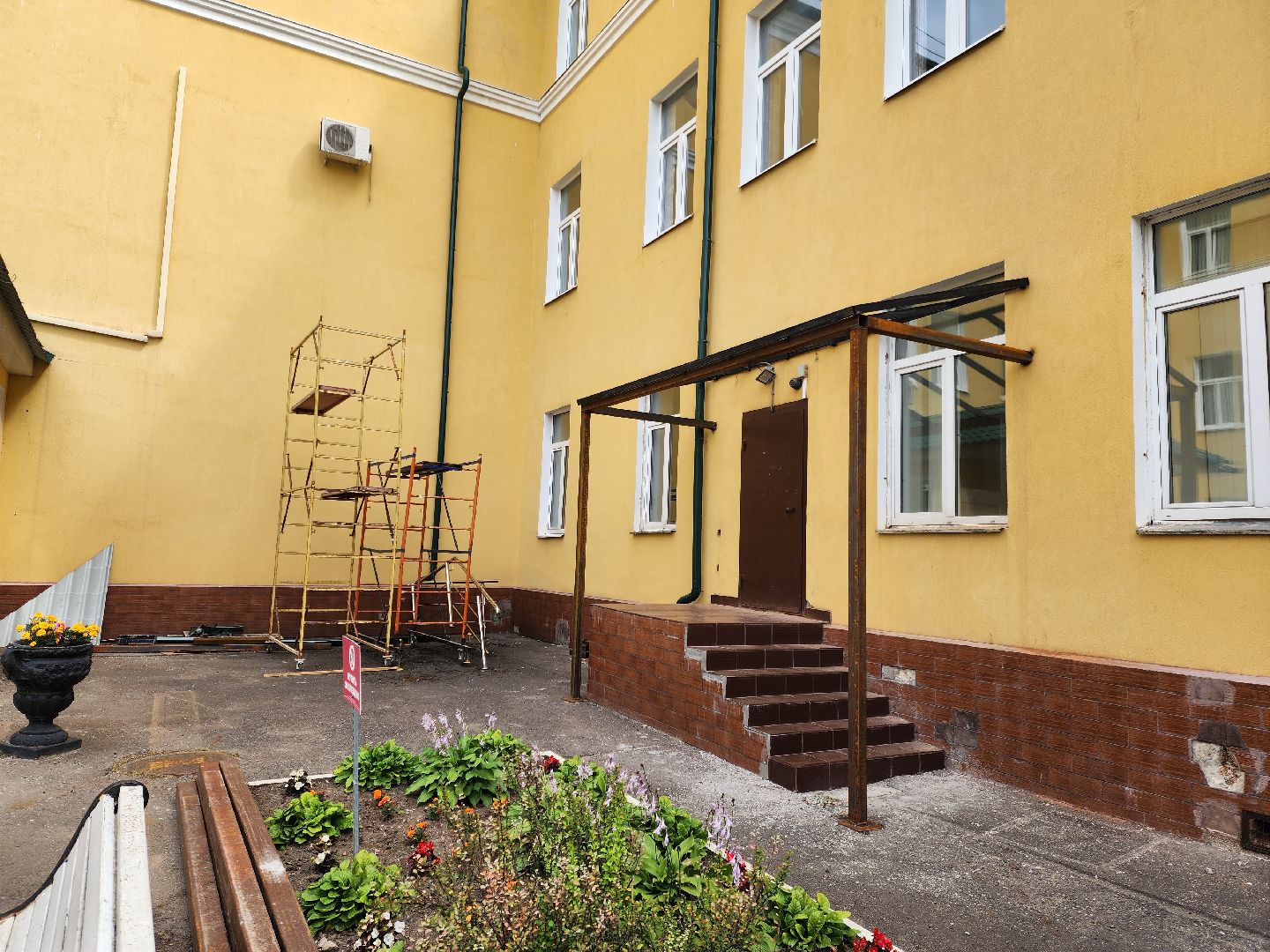 Подольск, благоустройство, медицина, комфорт, безопасность, ступени, входная группа