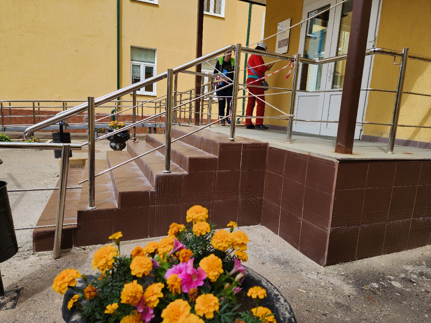 Подольск, благоустройство, медицина, комфорт, безопасность, ступени, входная группа