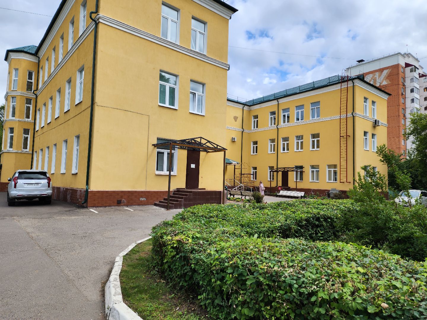 Подольск, благоустройство, медицина, комфорт, безопасность, ступени, входная группа