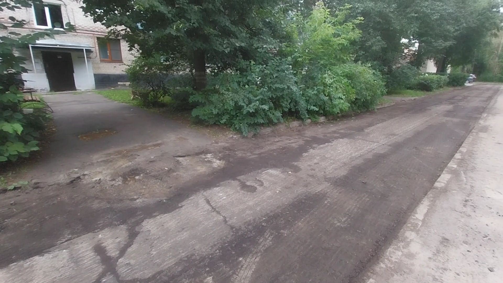 Коломна, дороги, новый асфальт