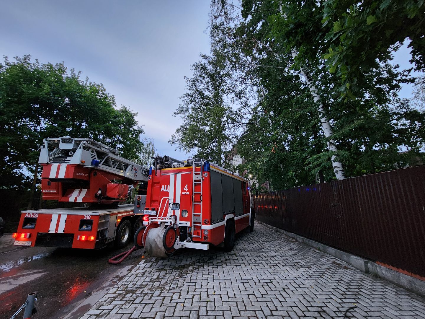 Одинцово, Немчиновка, пожар, мчс,пожарные,отель,