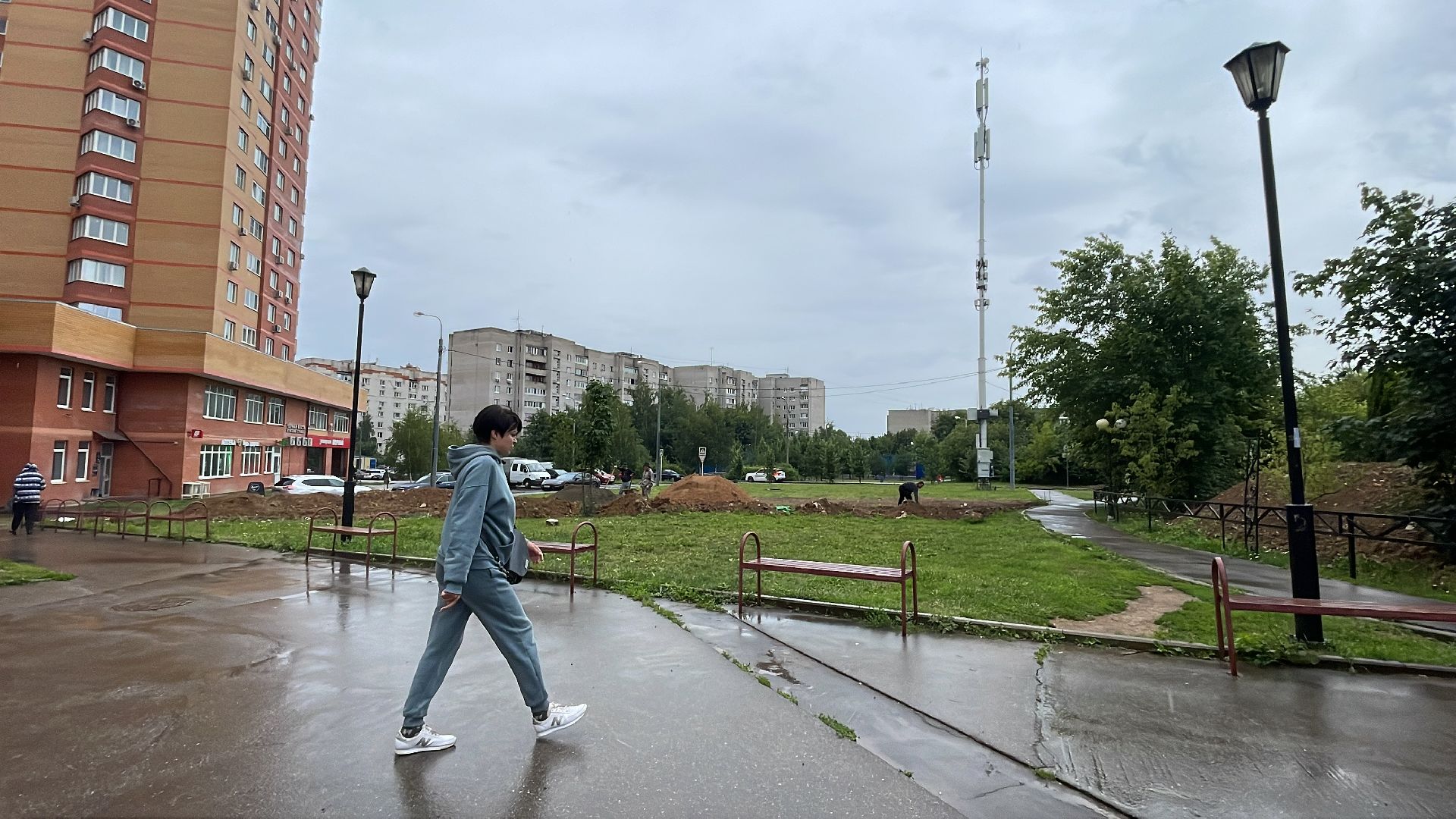 Одинцово, Лесной городок, Пешком, народная тропа, благоустройство,