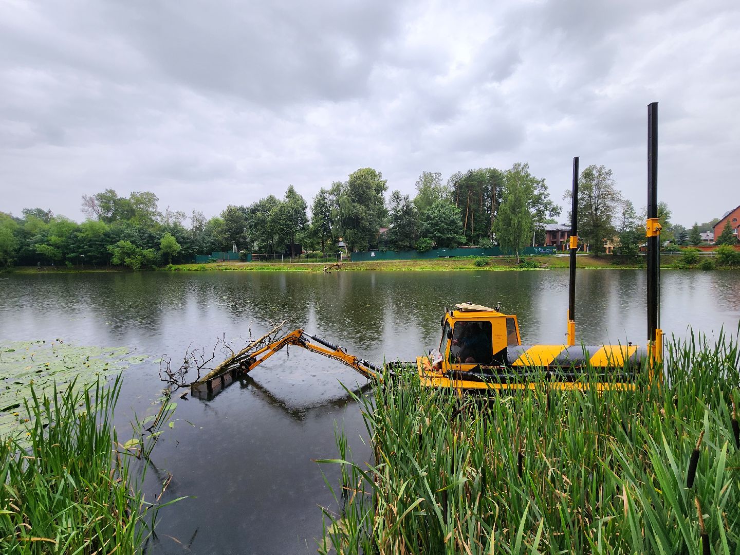 Немчиновка, пруд, Минэкологии, администрация, очистка, одинцово,