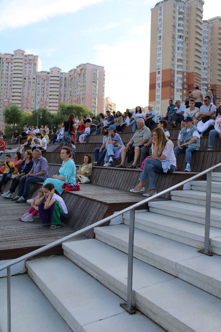 концерт, набережная, лето в подмосковье,танцы,культура
