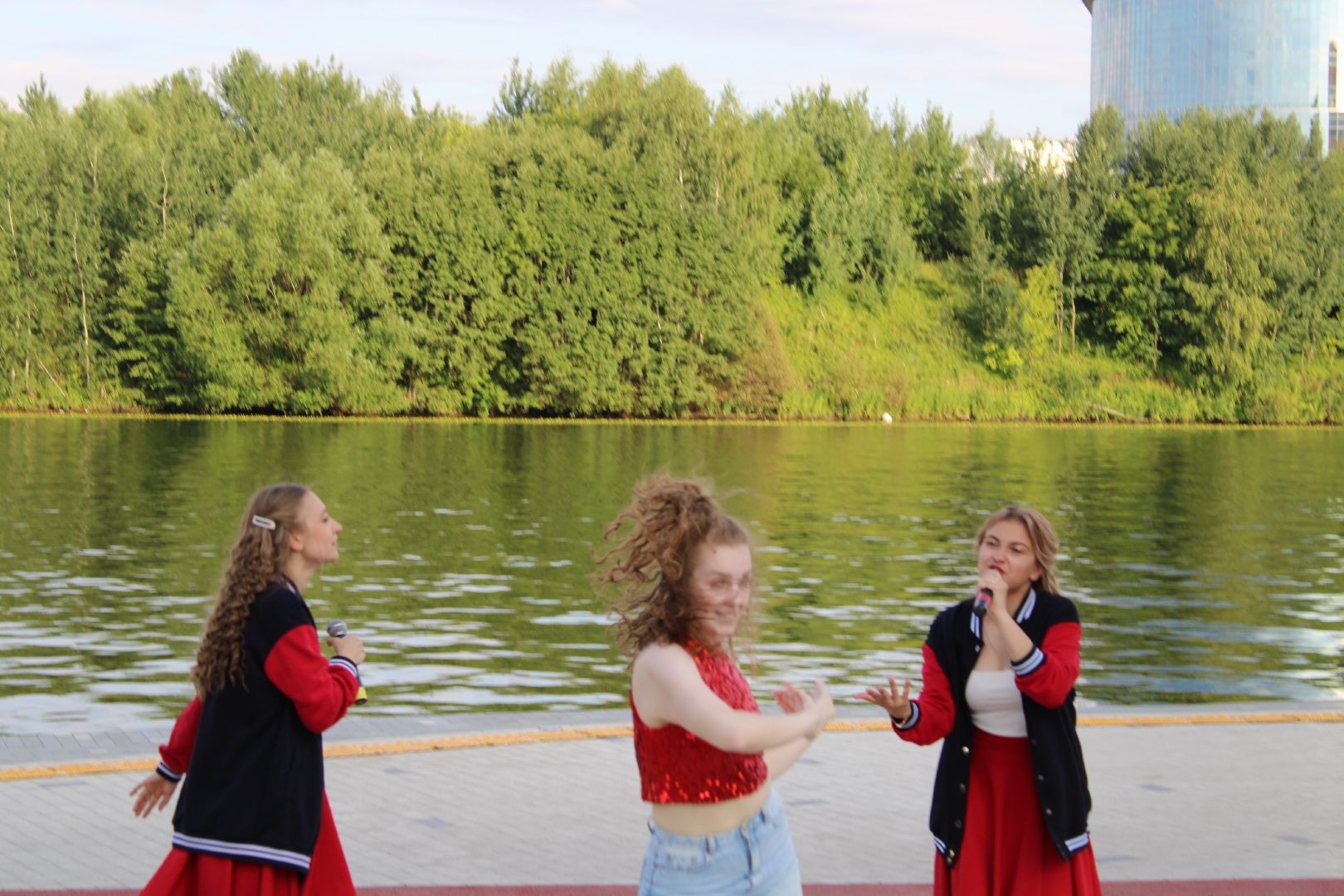 концерт, набережная, лето в подмосковье,танцы,культура