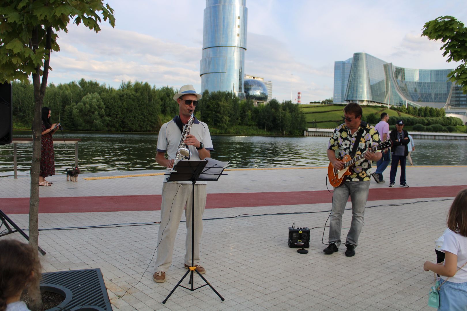 концерт, набережная, лето в подмосковье,танцы,культура