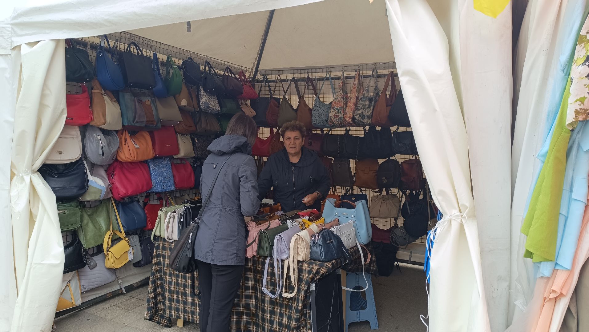 Лобня, ярмарка, покупки