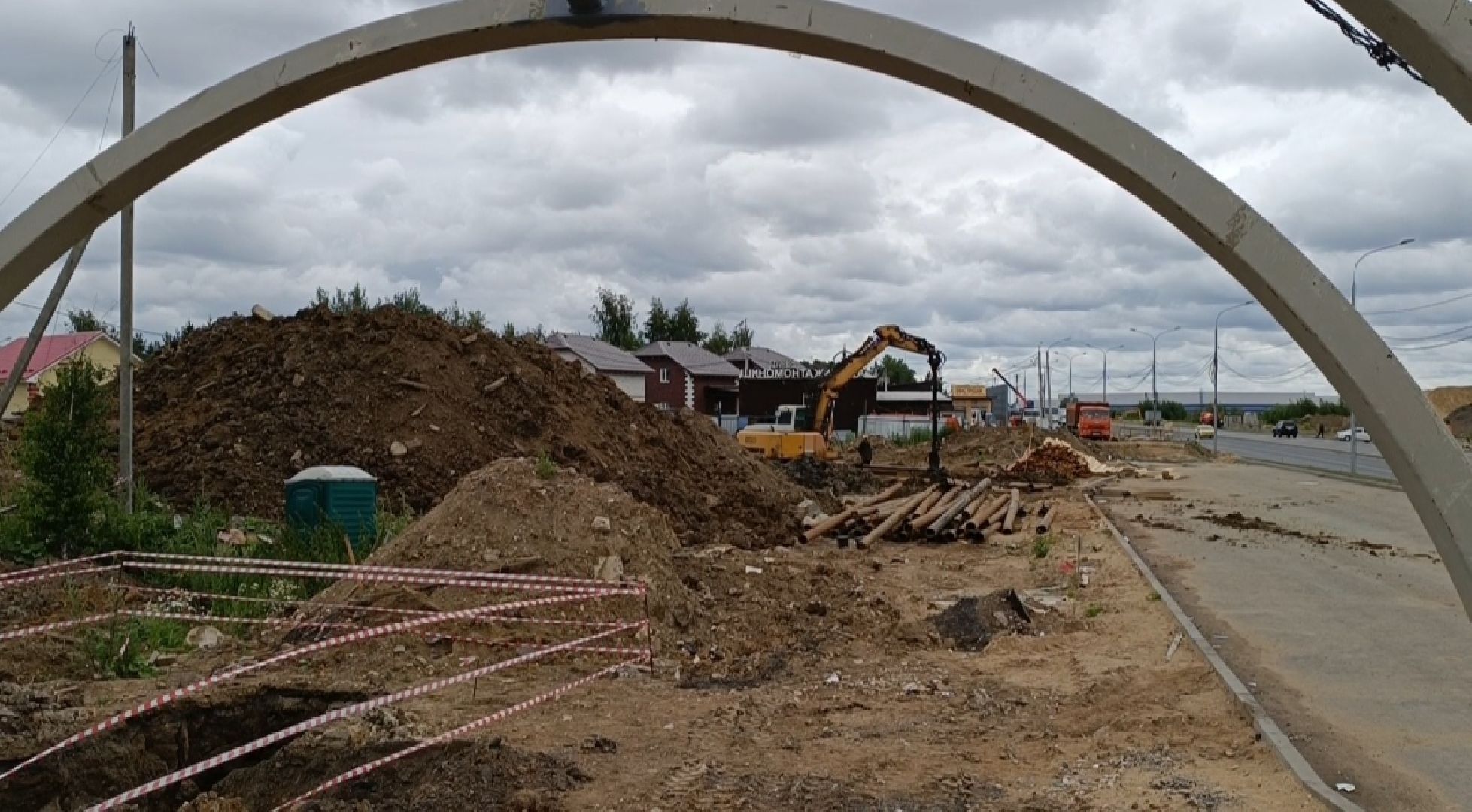 Лобня, вода, дороги