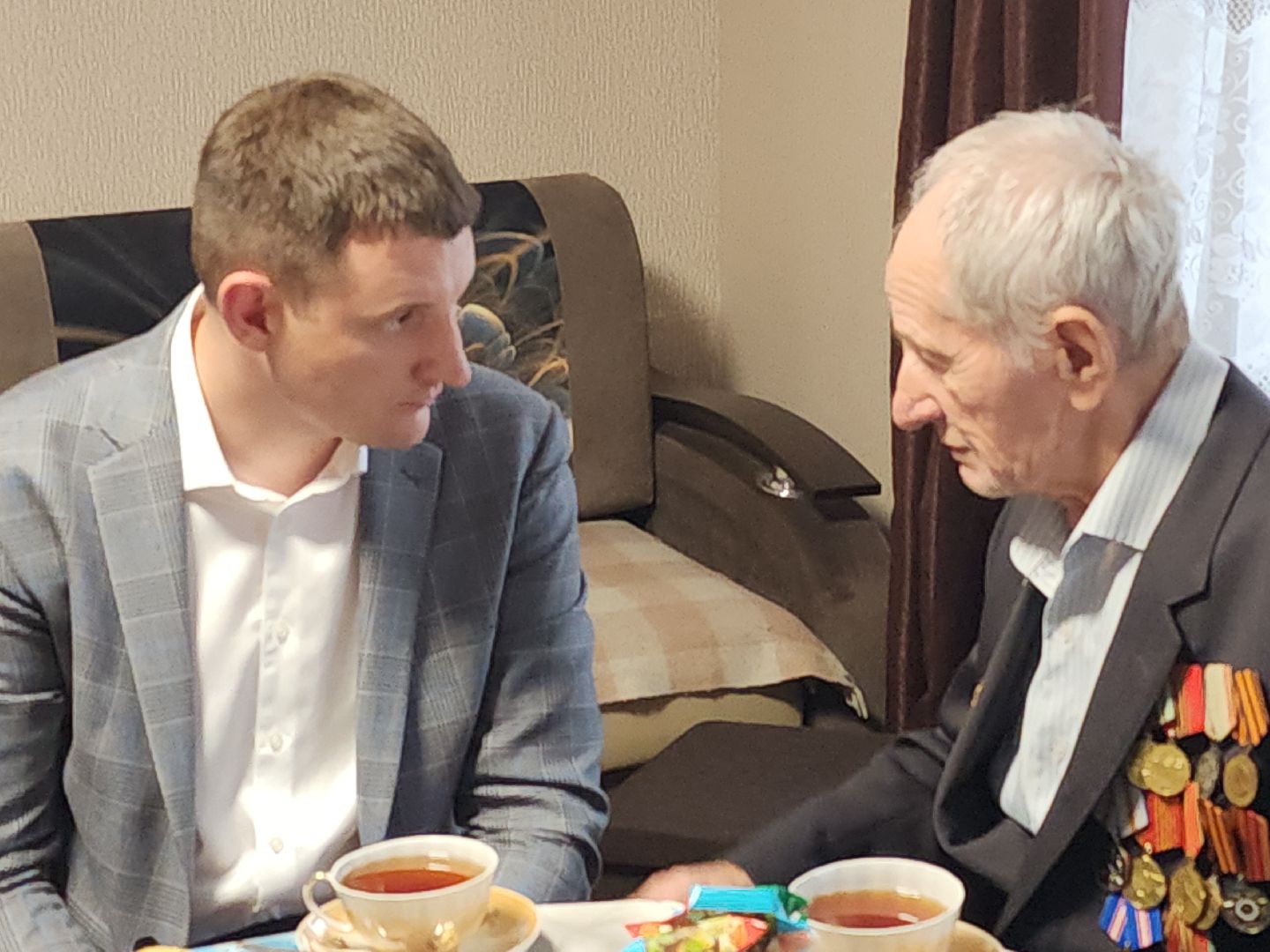 Павловский посад, городской округ Павловский Посад, люди, ветеран, поздравление, день рождения