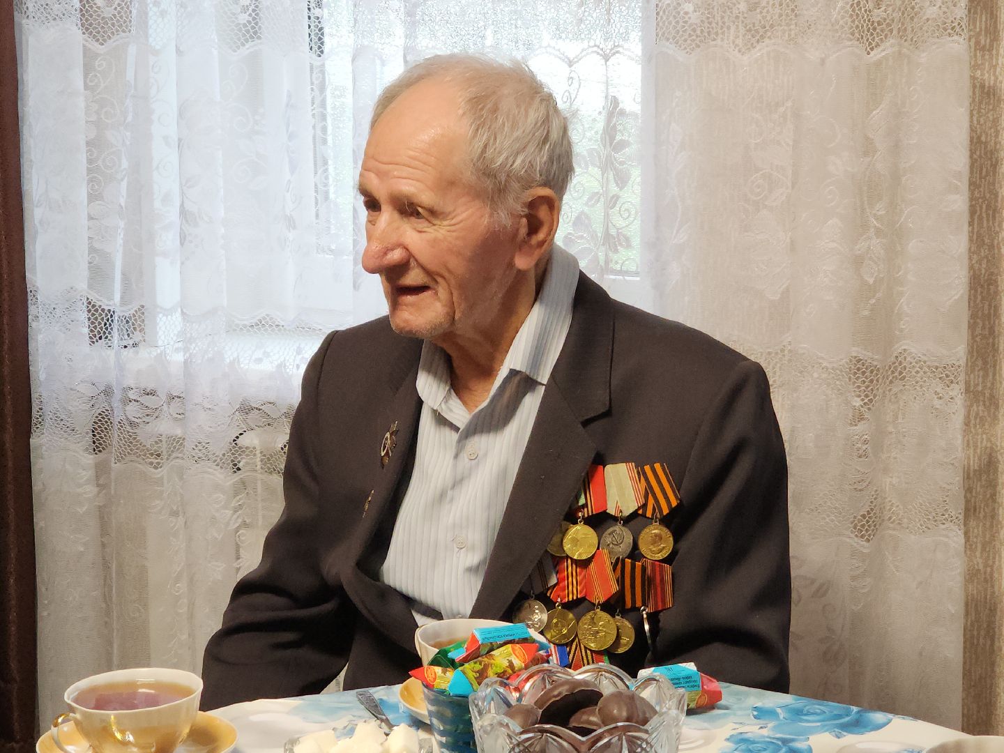 Павловский посад, городской округ Павловский Посад, люди, ветеран, поздравление, день рождения