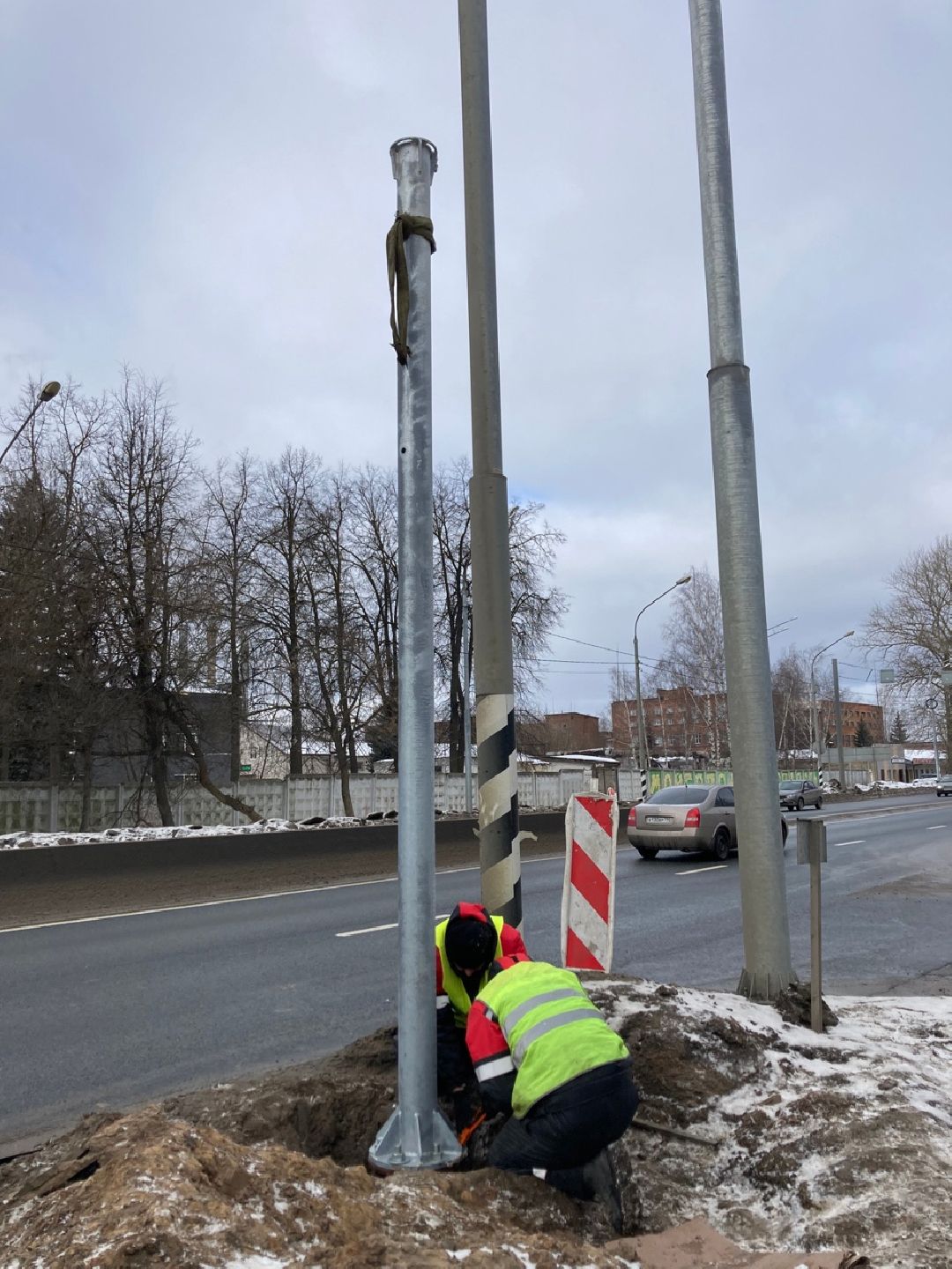 Клин, Дороги