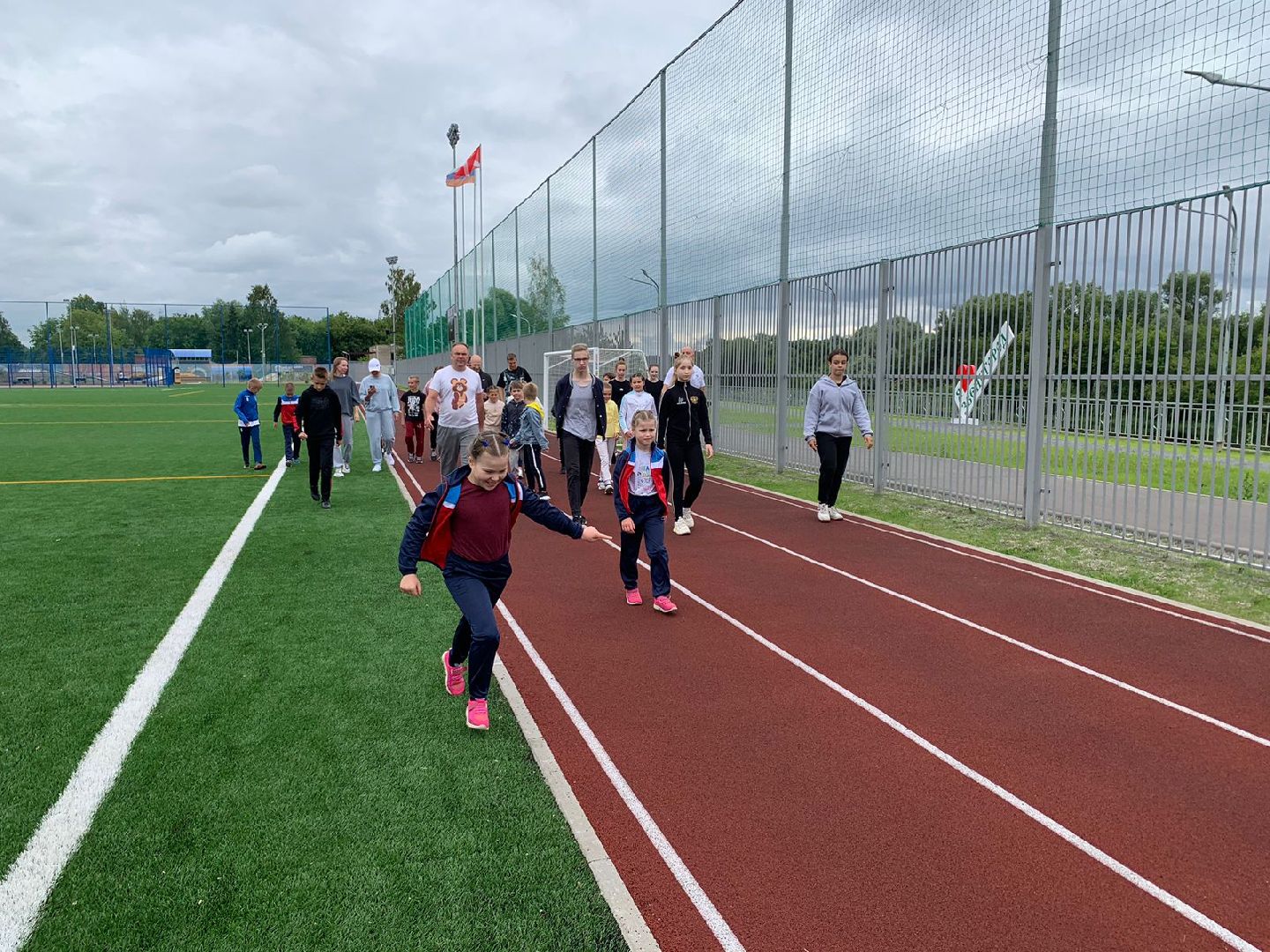 Звенигород, спортивный марафон, спорт, стадион