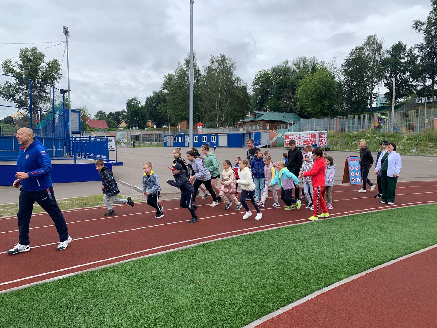 Звенигород, спортивный марафон, спорт, стадион