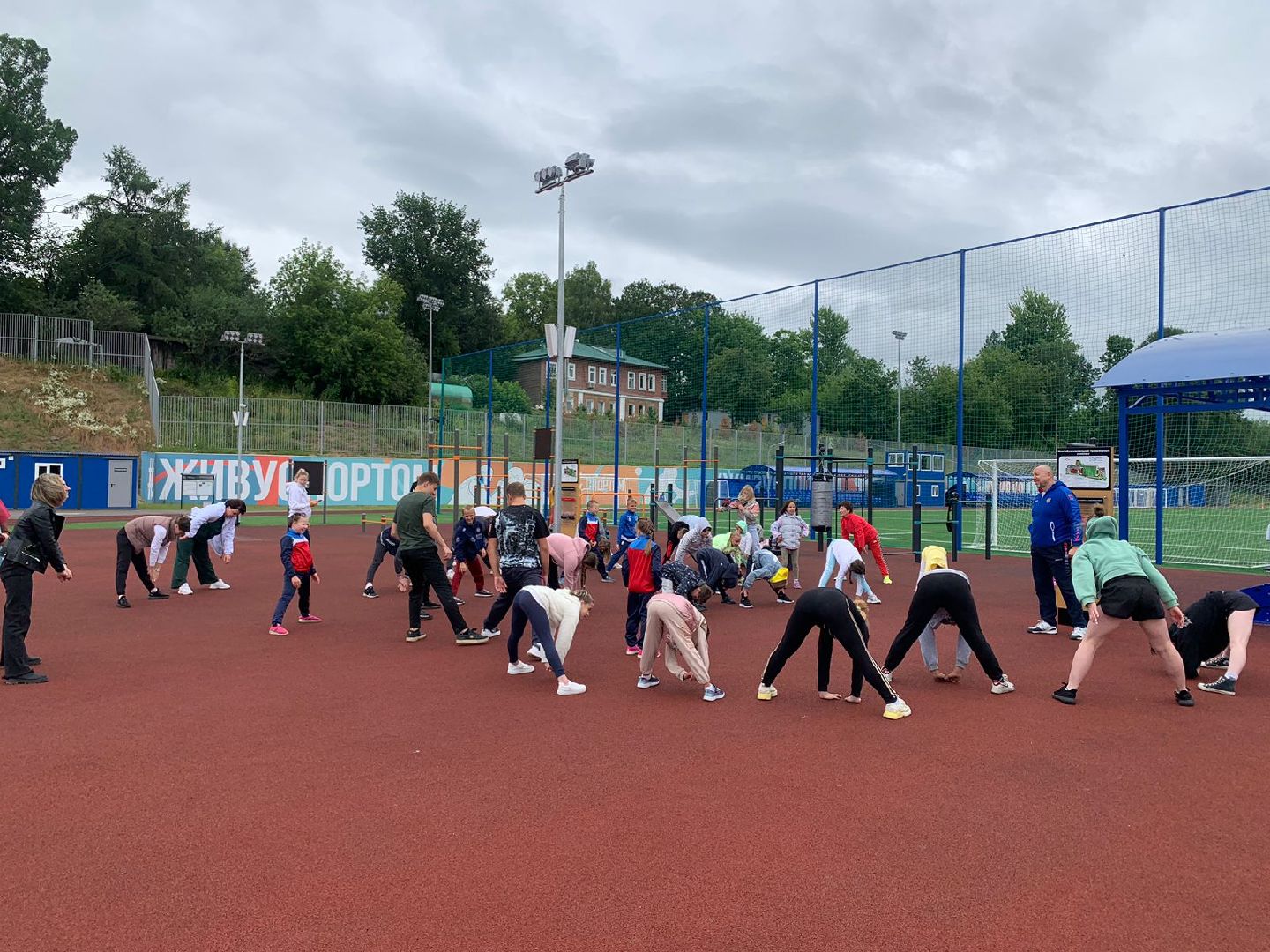 Звенигород, спортивный марафон, спорт, стадион