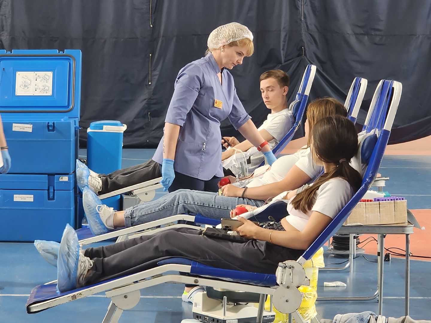 Звенигород, день донора, медицина, выездная акция