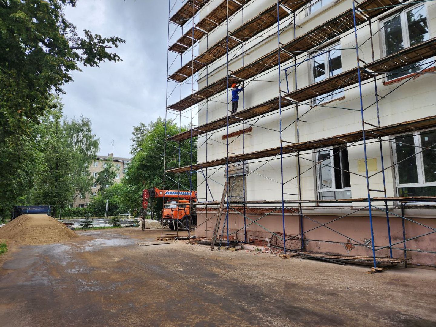 школа, дети, капремонт, строительство, Лосино-Петровский