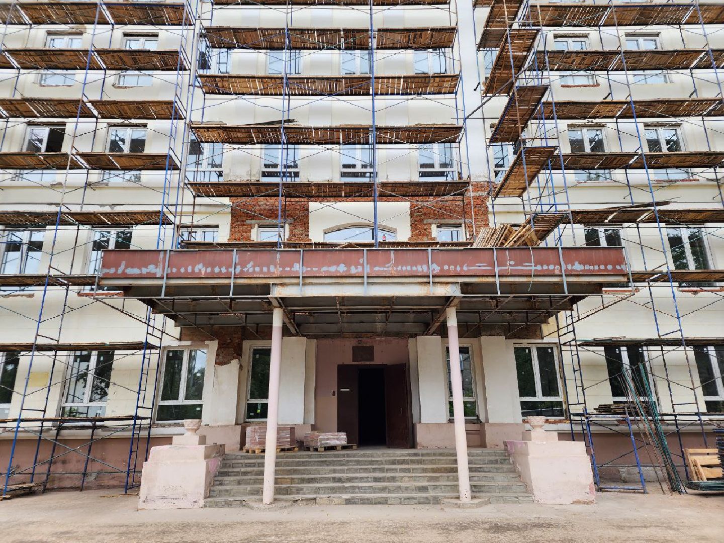 школа, дети, капремонт, строительство, Лосино-Петровский