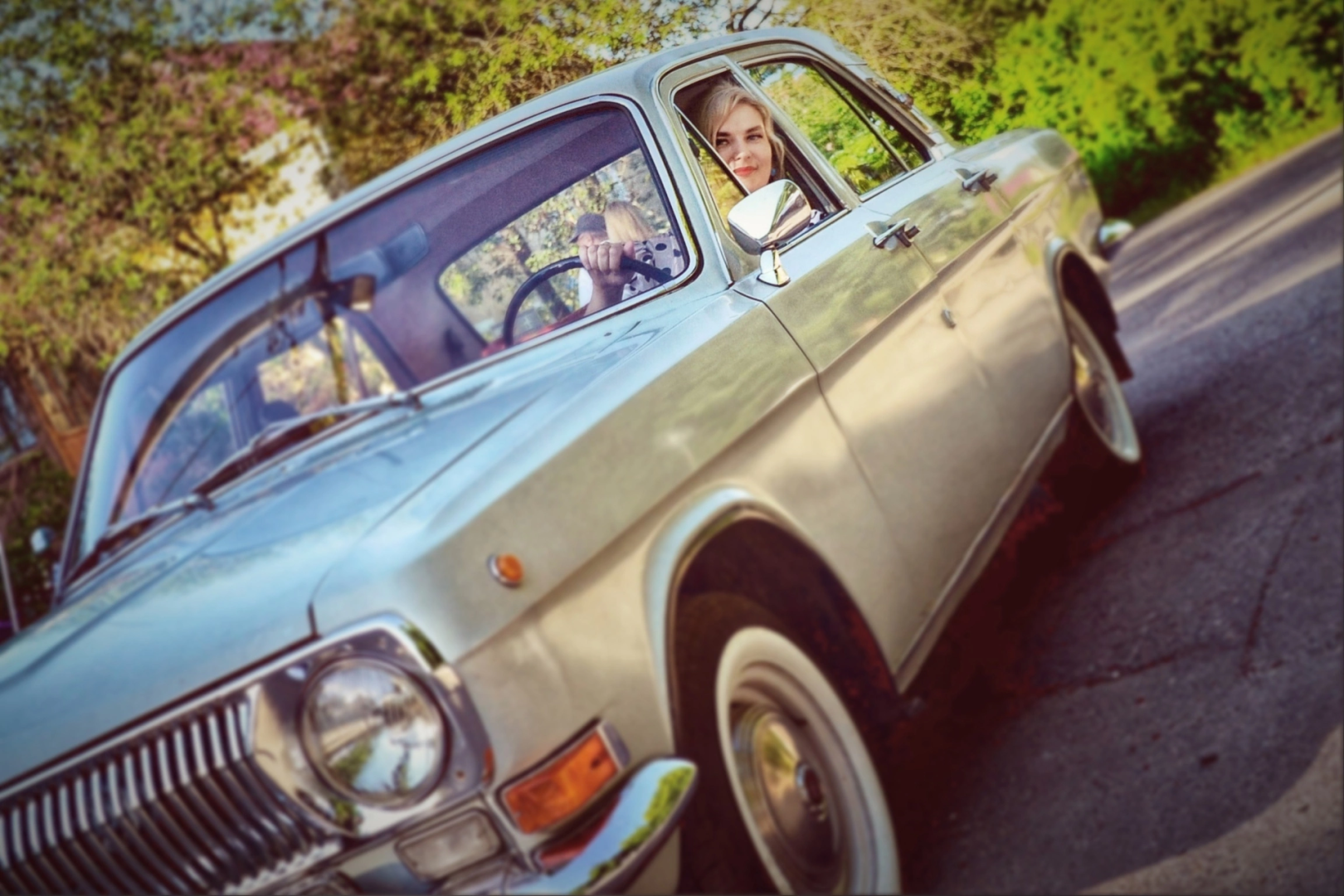 Домодедово, ретро волга, волга газ24, автомобиль