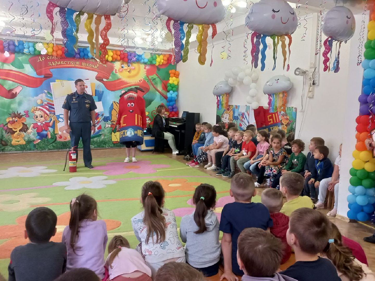 Солнечногорск, безопасность, пожарные, дети, урок