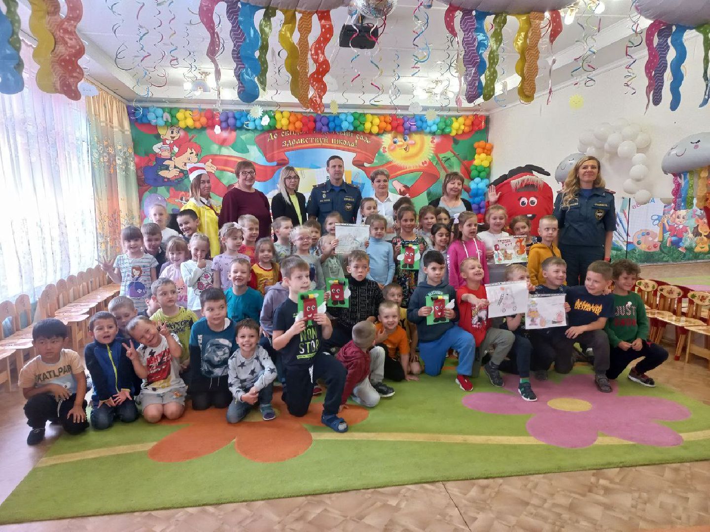 Солнечногорск, безопасность, пожарные, дети, урок