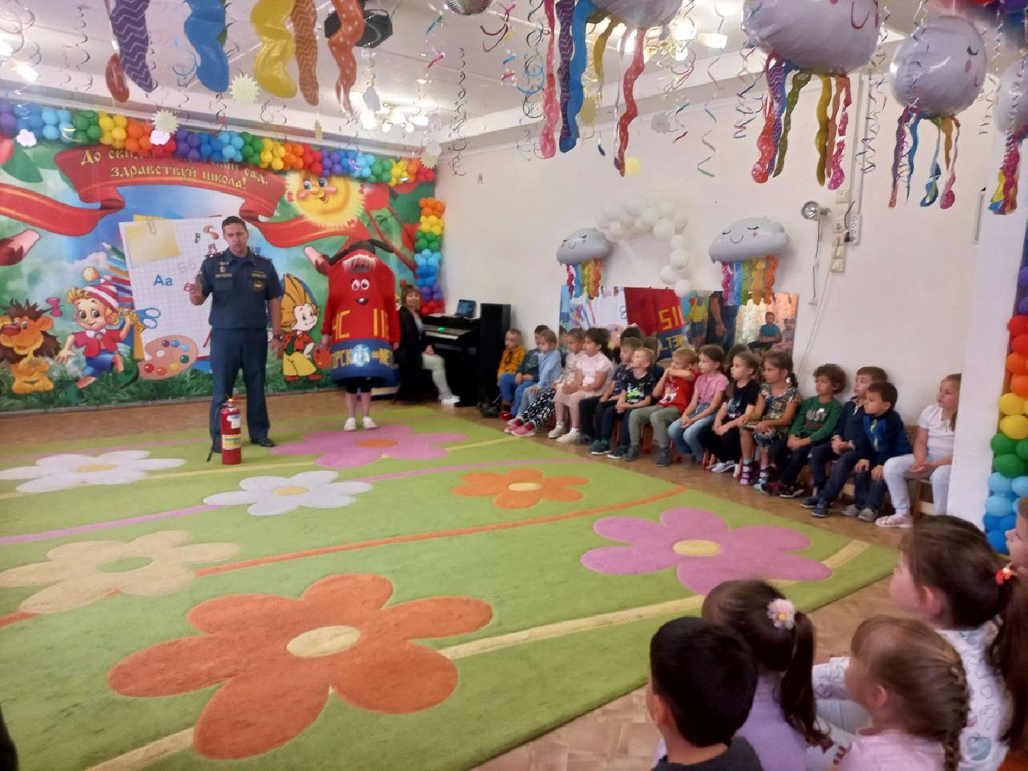 Солнечногорск, безопасность, пожарные, дети, урок