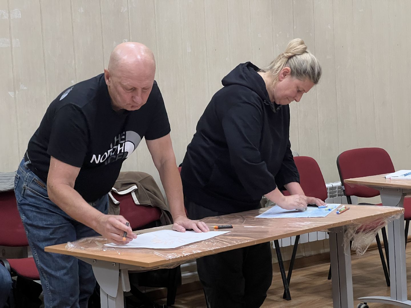 Химки, Активное долголетие, мастер-класс, художник, рисование