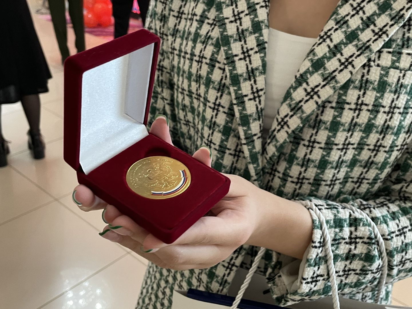 Отличница, Люберцы, награждение, медалист