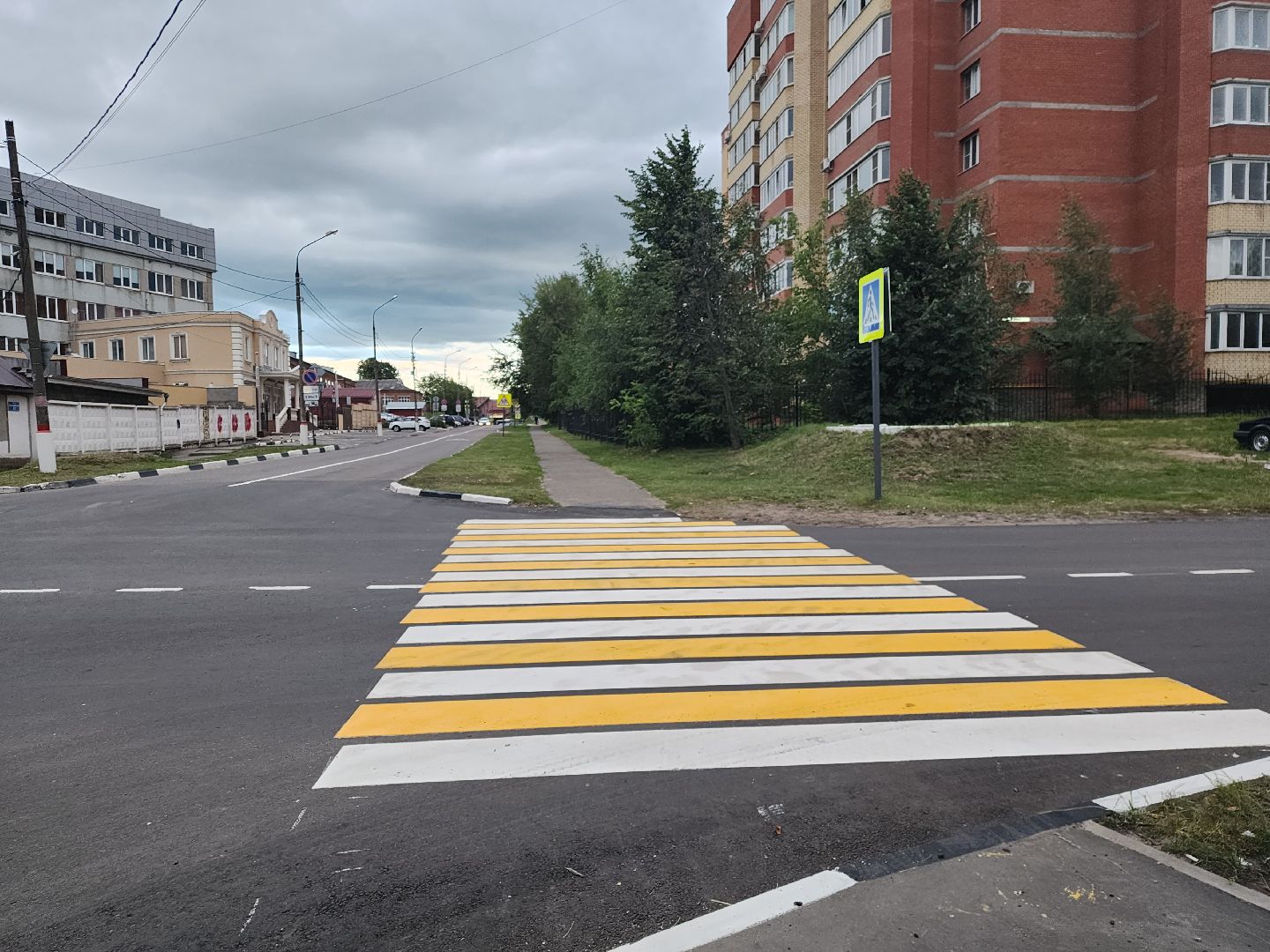 Павловский Посад, городской округ Павловский Посад, Дубрава, парк, дорога, благоустройство, ремонт, строительство