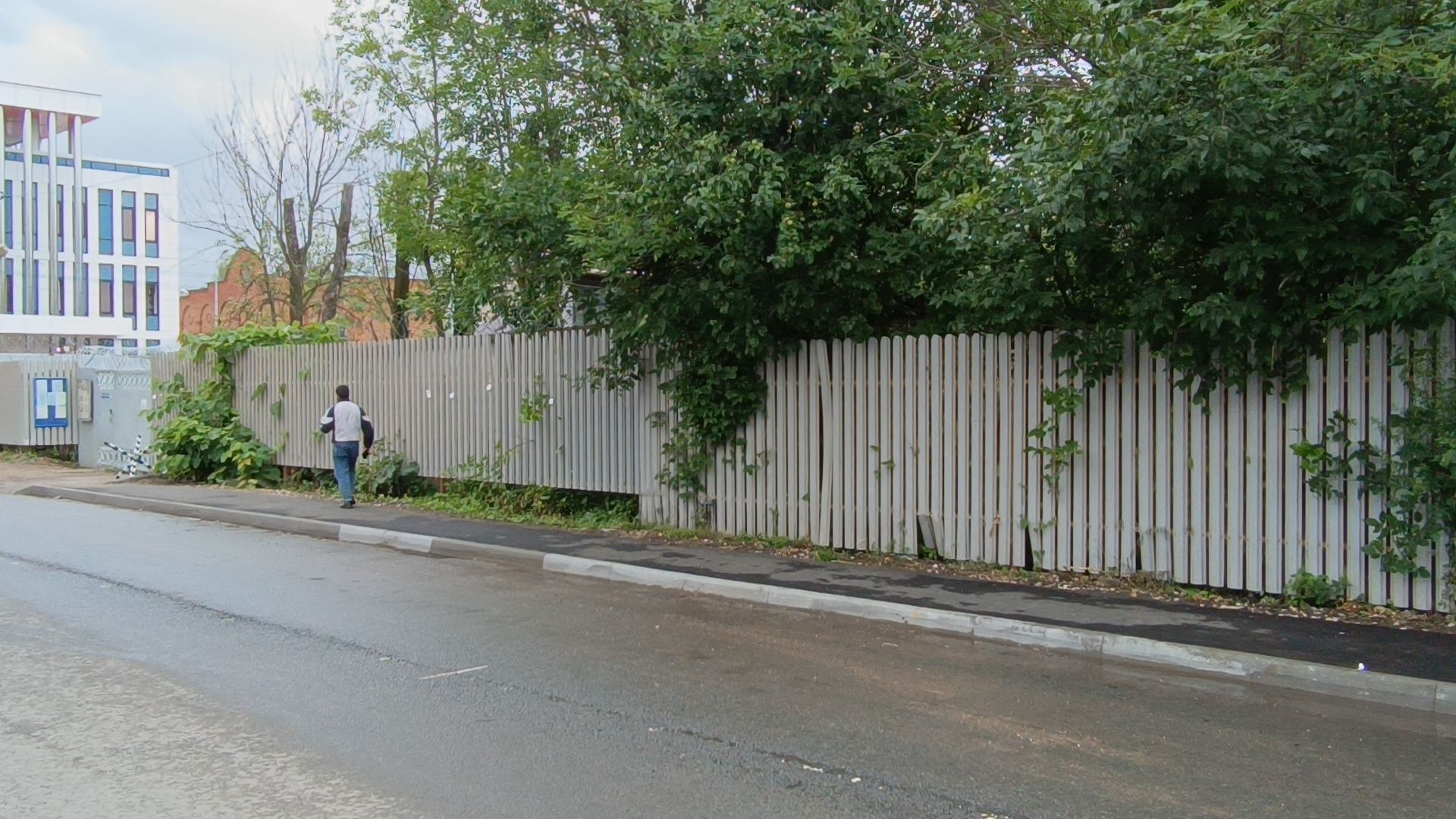 Лобня, благоустройство, тротуар