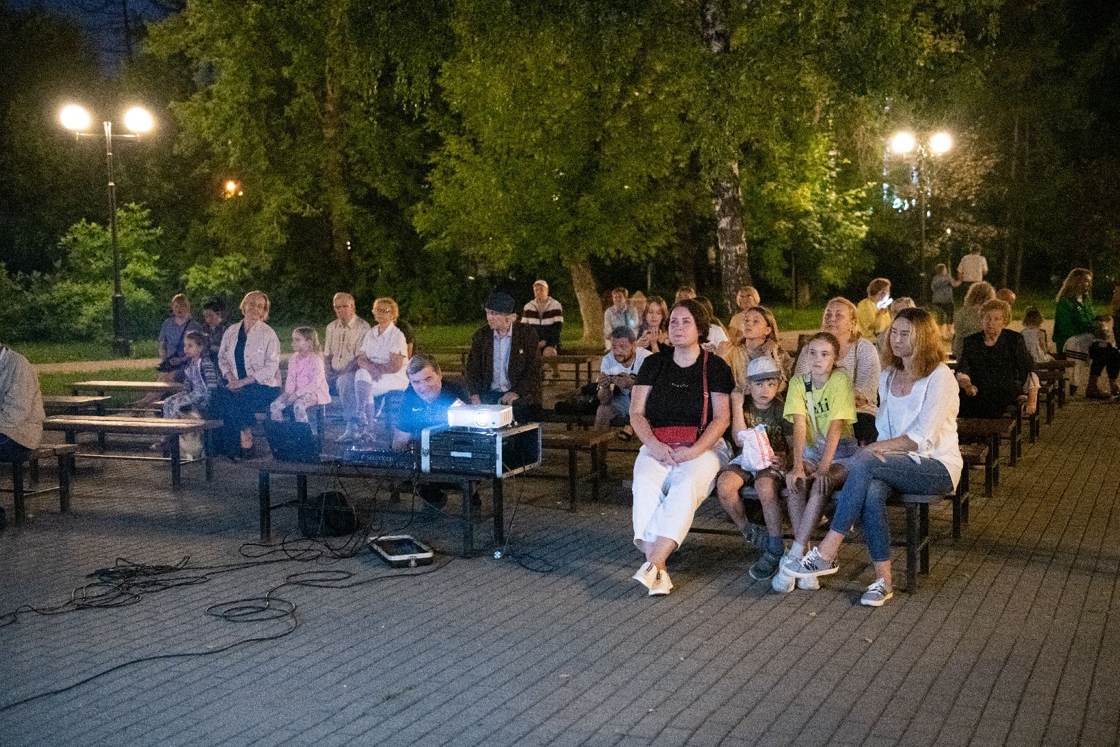 лыткарино, ночь в парке, анонс