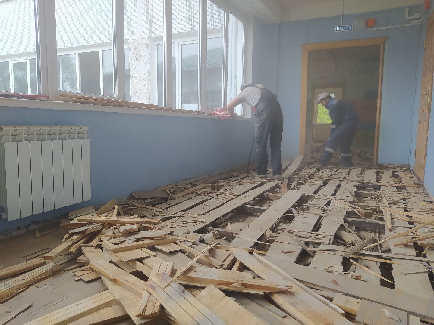 Дедовск, школа, ремонт