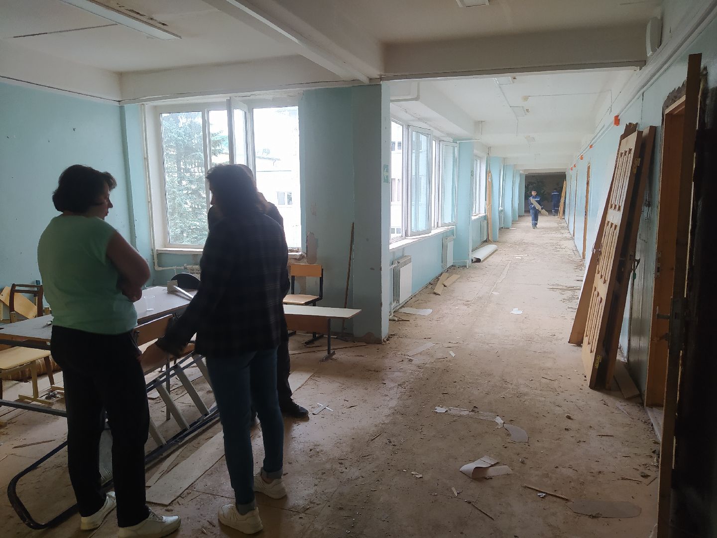 Дедовск, школа, ремонт