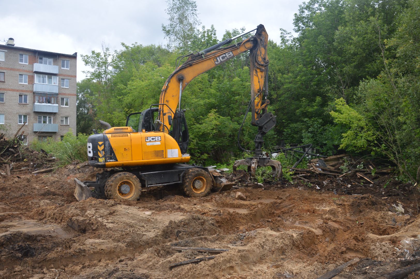 Шатура, Рошаль, снос сараев, благоустройство территории