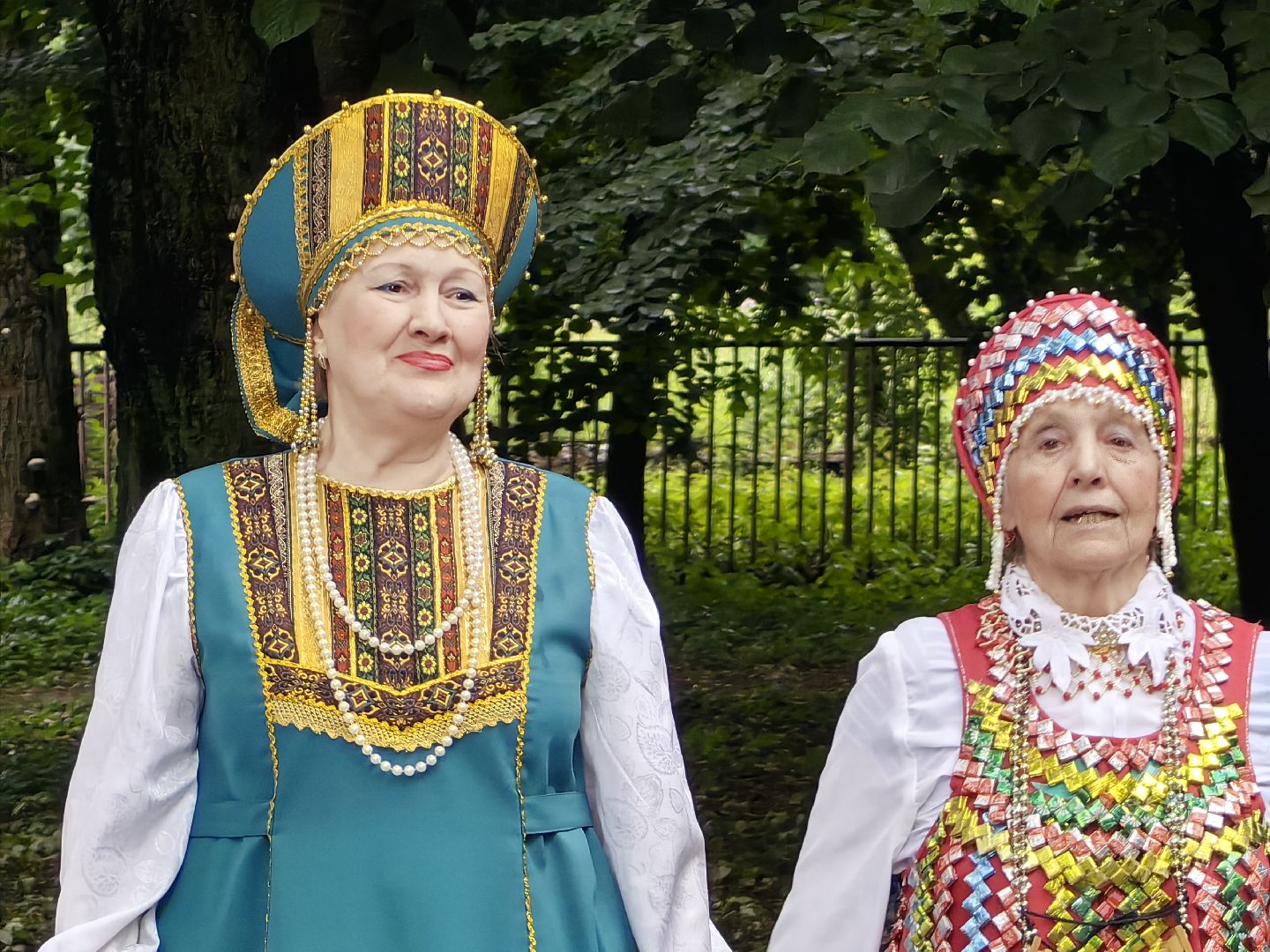 Коллектив, песня, хор, концерт, парк