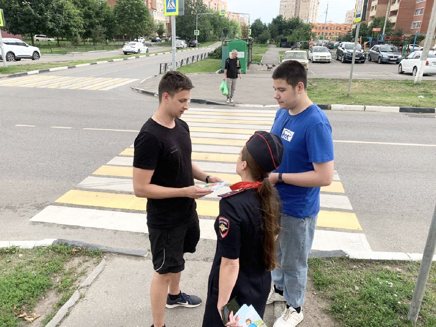 Домодедово, ГИБДД, ПДД, волонтеры, правила безопасности