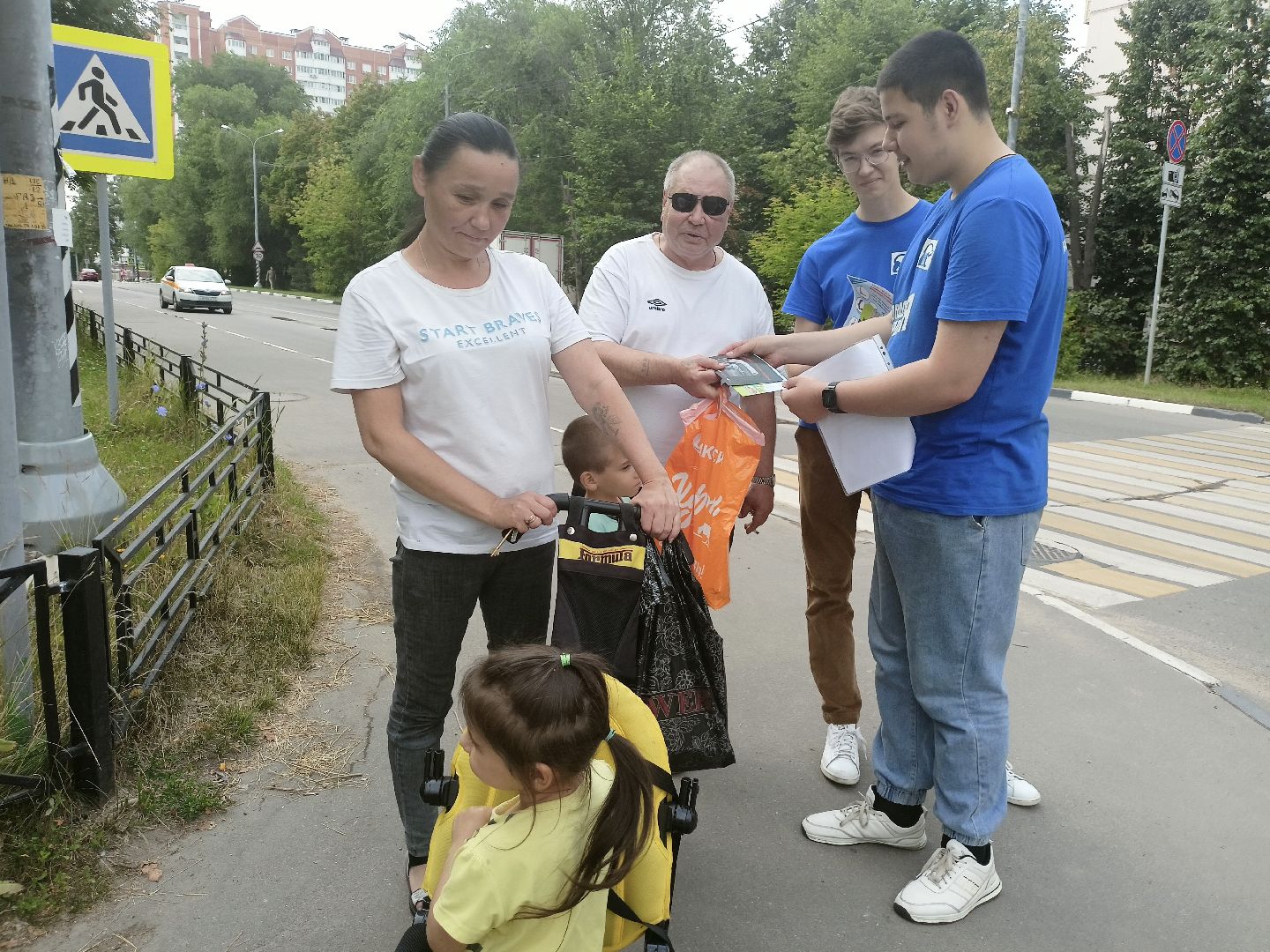 Домодедово, ГИБДД, ПДД, волонтеры, правила безопасности