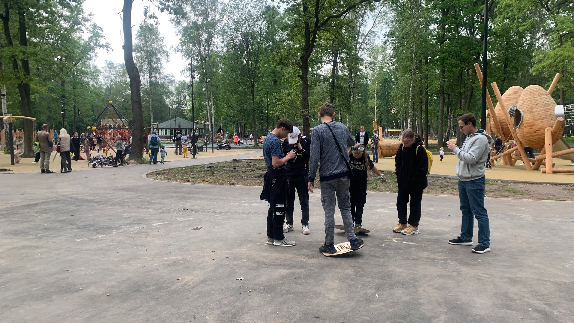 Ступино, парк островского, молодежное лето