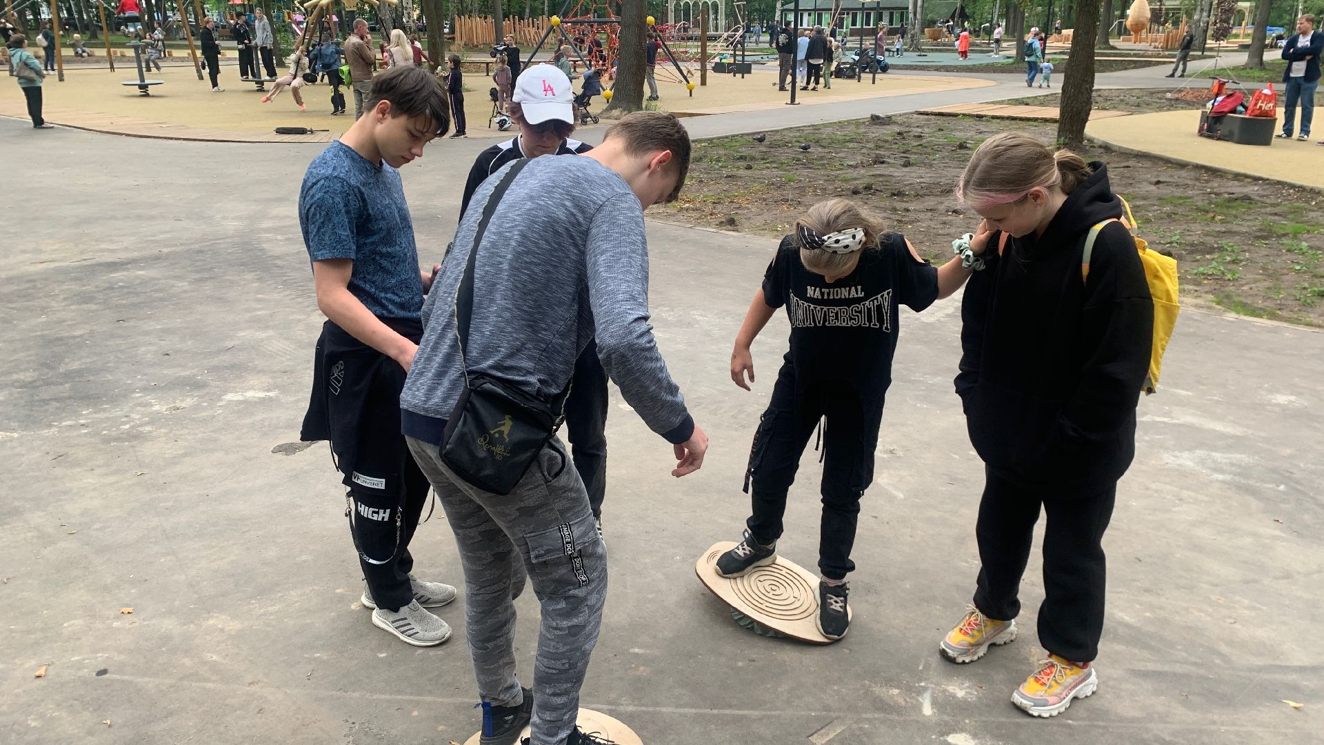 Ступино, парк островского, молодежное лето