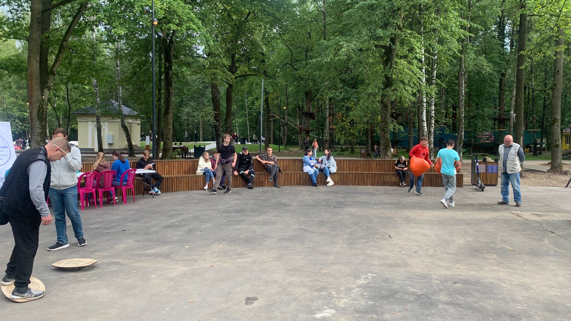 Ступино, парк островского, молодежное лето