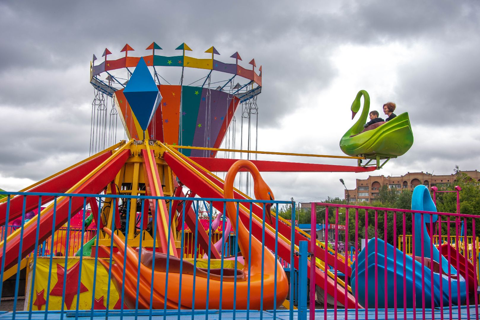 Балашиха, Подмосковье, парки аттракционов, дети, общество