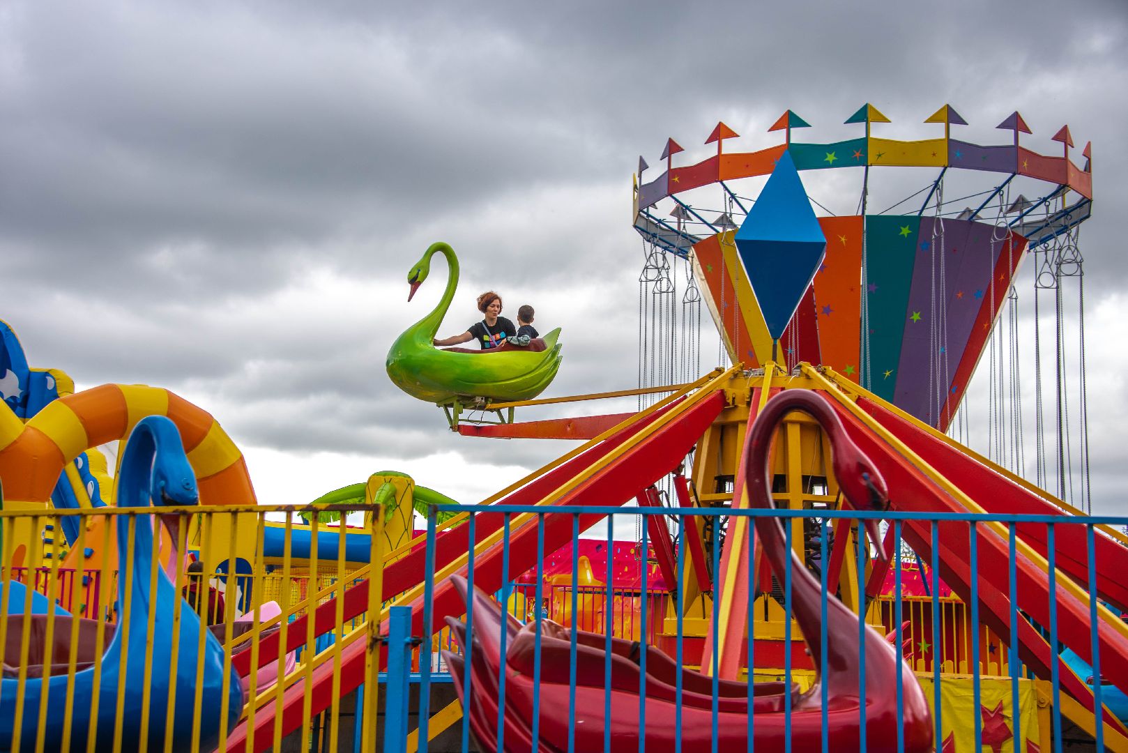 Балашиха, Подмосковье, парки аттракционов, дети, общество