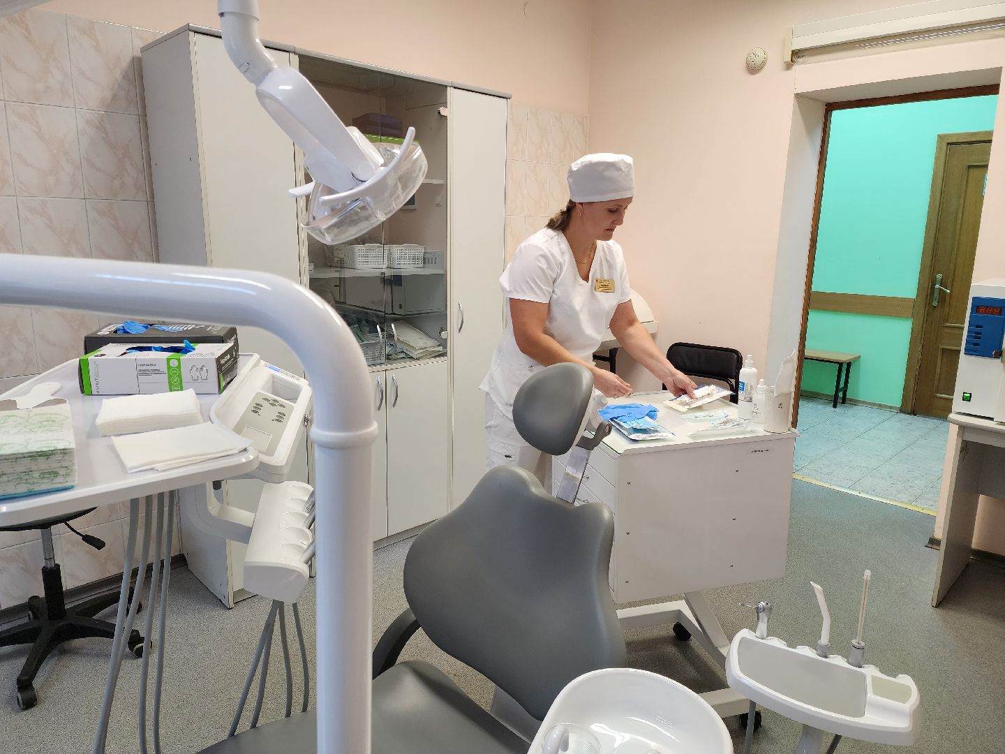 Раменское, медицина, Вялковская амбулатория, новое стоматологическое оборудование