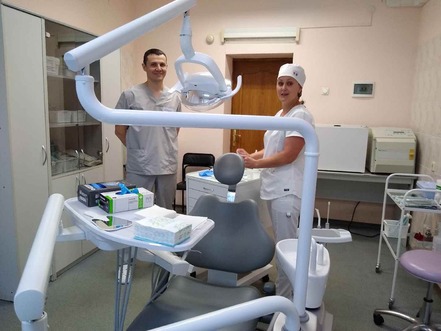 Раменское, медицина, Вялковская амбулатория, новое стоматологическое оборудование