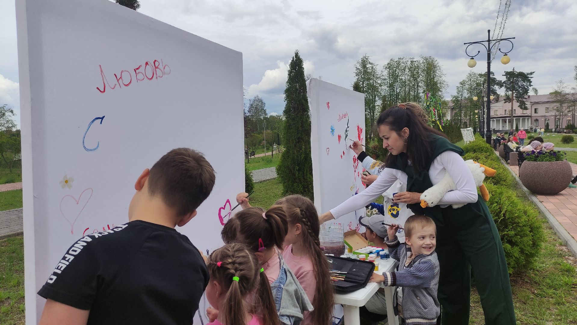 #Рошаль#парк#лето#КрестовБрод#семья#букетлюбви