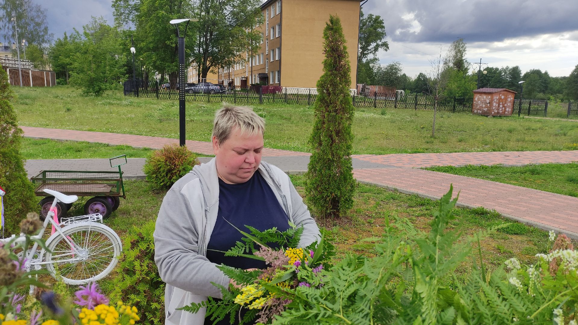 #Рошаль#парк#лето#КрестовБрод#семья#букетлюбви