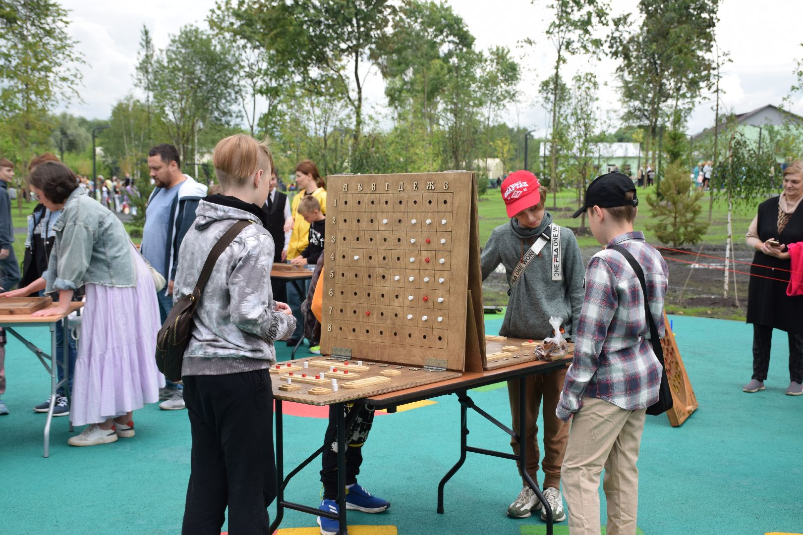 Павловский Посад, городской округ Павловский Посад, дети, площадка, игры, волонтёры, игры, люди
