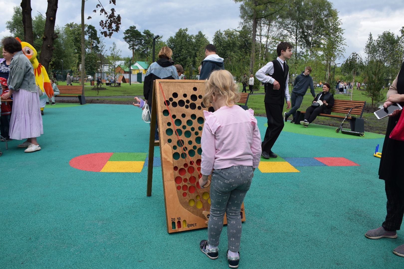 Павловский Посад, городской округ Павловский Посад, дети, площадка, игры, волонтёры, игры, люди