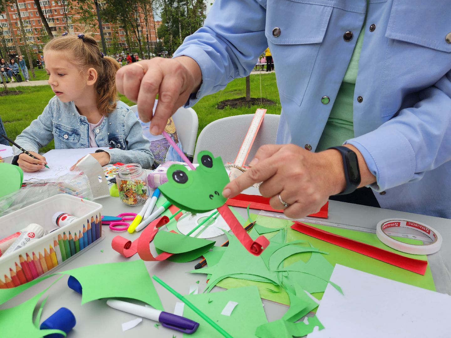 Павловский Посад, городской округ Павловский Посад, мастер-классы, дети, образование, люди, парк, Дубрава